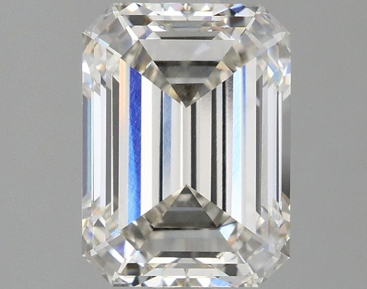 2.1 Carat Emerald Shaped Excellent Cut VVS2 IGI Certified Lab Grown Diamond