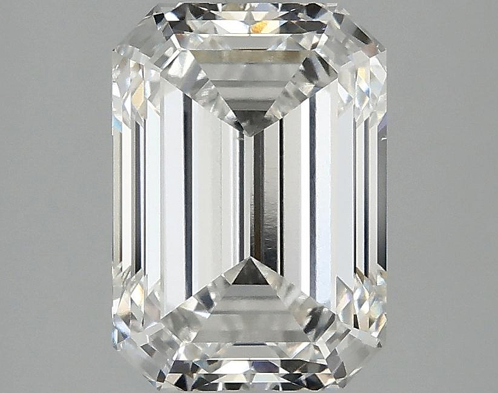 2.99 Carat Emerald Shaped Ideal Cut VS2 IGI Certified Lab Grown Diamond