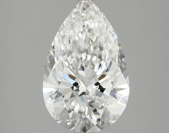 2.51 Carat Pear Shaped Ideal Cut VVS2 IGI Certified Lab Grown Diamond