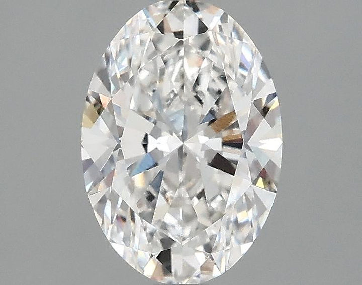 1.54 Carat Oval Shaped Ideal Cut VVS2 IGI Certified Lab Grown Diamond