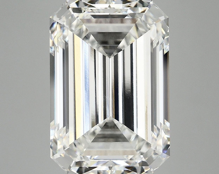 10.18 Carat Emerald Shaped Ideal Cut VVS2 IGI Certified Lab Grown Diamond