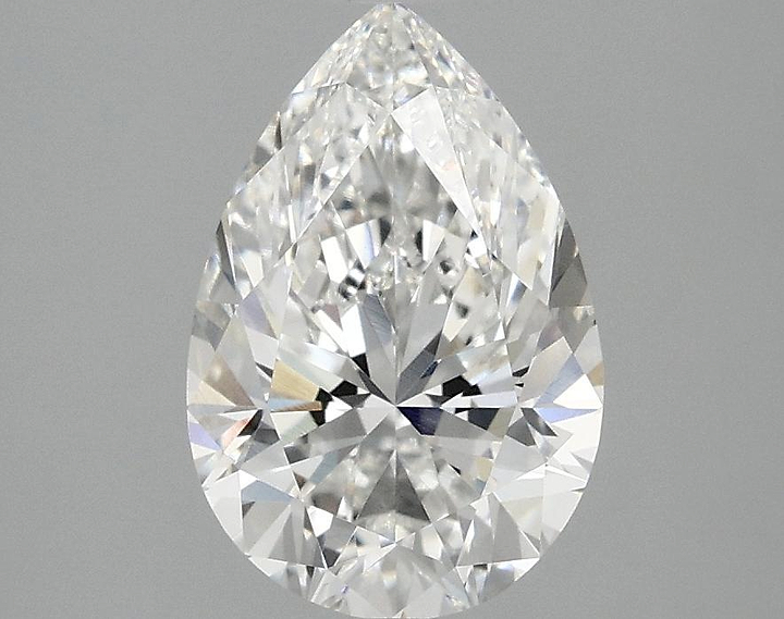 2.02 Carat Pear Shaped Excellent Cut VVS2 IGI Certified Lab Grown Diamond