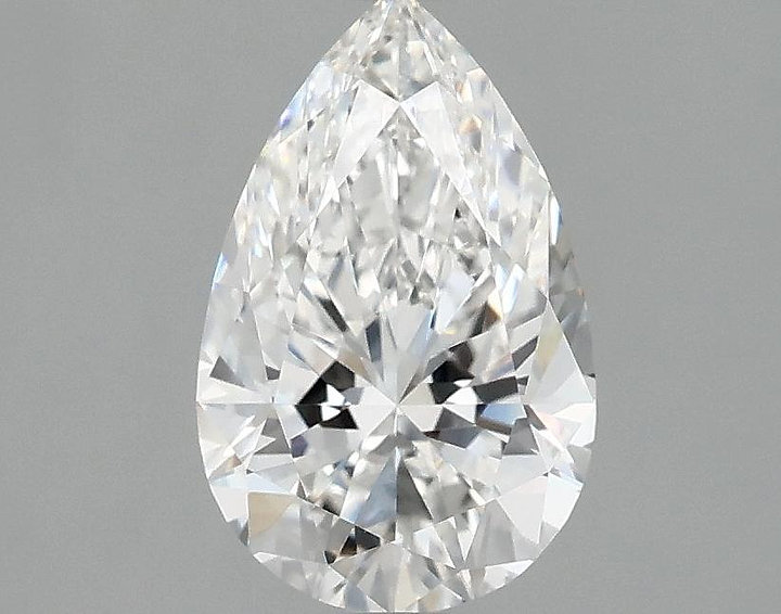 1.51 Carat Pear Shaped Ideal Cut VVS2 IGI Certified Lab Grown Diamond