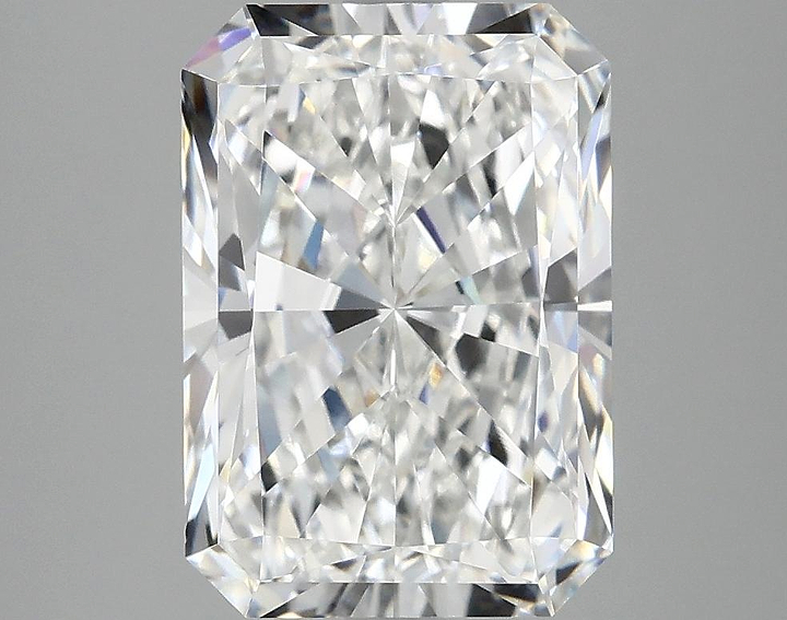 4.08 Carat Radiant Shaped Ideal Cut VVS2 IGI Certified Lab Grown Diamond
