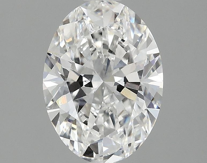 1.5 Carat Oval Shaped Excellent Cut VVS2 IGI Certified Lab Grown Diamond