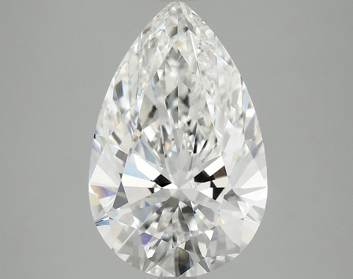 4.02 Carat Pear Shaped Ideal Cut VS1 IGI Certified Lab Grown Diamond