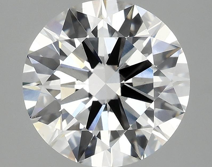 3.02 Carat Round Shaped Ideal Cut VS2 IGI Certified Lab Grown Diamond