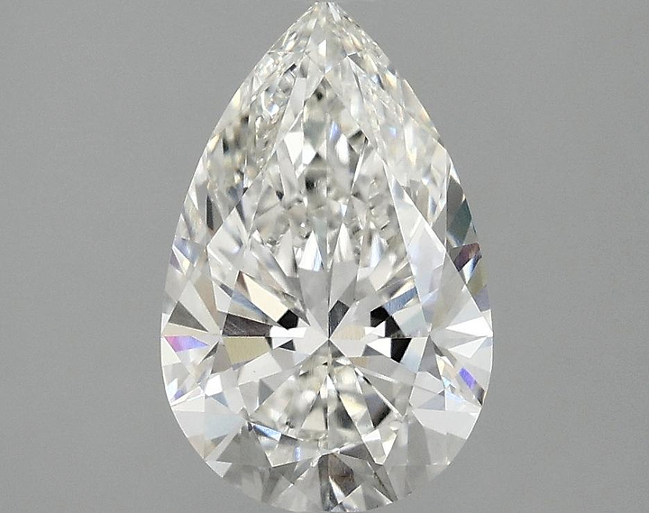 1.99 Carat Pear Shaped Ideal Cut VVS2 IGI Certified Lab Grown Diamond