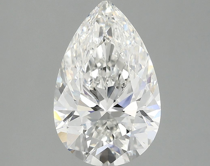 2.54 Carat Pear Shaped Ideal Cut VS1 IGI Certified Lab Grown Diamond