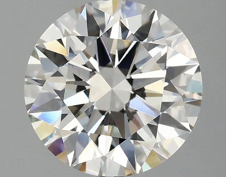 2.01 Carat Round Shaped Ideal Cut VVS2 IGI Certified Lab Grown Diamond
