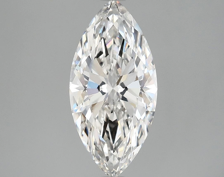 2.09 Carat Marquise Shaped Excellent Cut VS1 IGI Certified Lab Grown Diamond