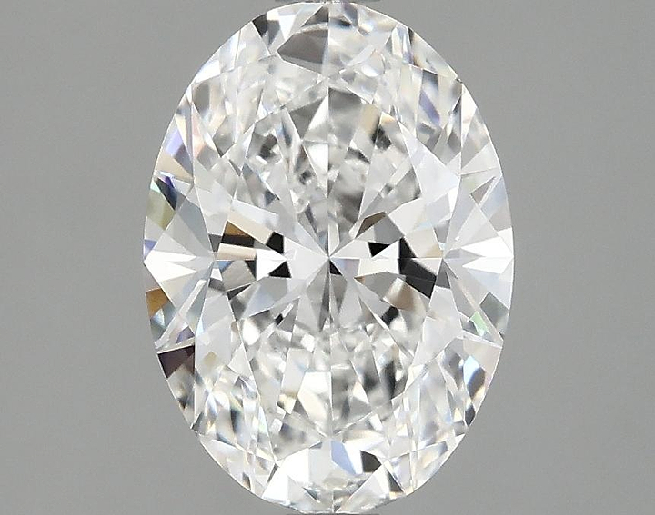 2.06 Carat Oval Shaped Ideal Cut VVS2 IGI Certified Lab Grown Diamond
