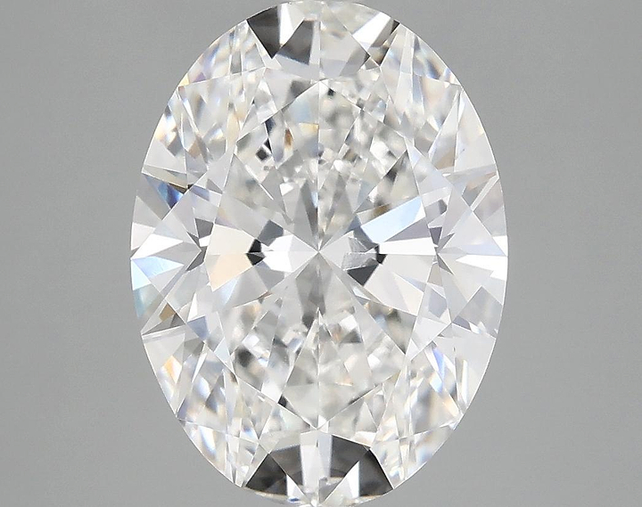 4.02 Carat Oval Shaped Excellent Cut VVS2 IGI Certified Lab Grown Diamond