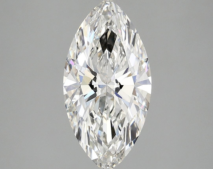 2.05 Carat Marquise Shaped Ideal Cut VS1 IGI Certified Lab Grown Diamond