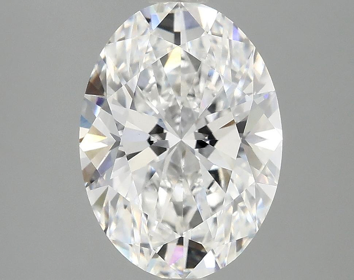 3.09 Carat Oval Shaped Ideal Cut VVS2 IGI Certified Lab Grown Diamond