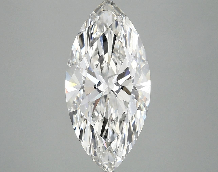 2.97 Carat Marquise Shaped Excellent Cut VS2 IGI Certified Lab Grown Diamond