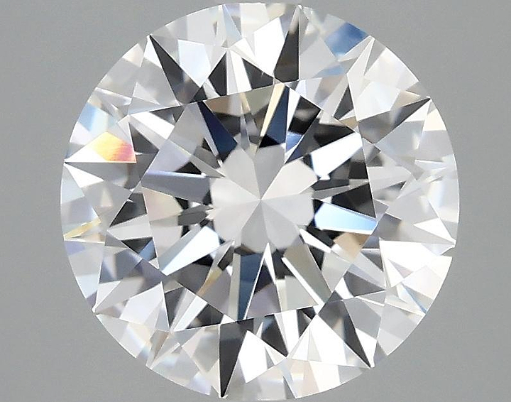 3.03 Carat Round Shaped Ideal Cut VVS2 IGI Certified Lab Grown Diamond