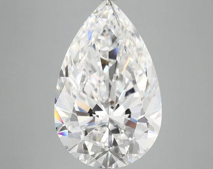 7.15 Carat Pear Shaped Ideal Cut VVS2 IGI Certified Lab Grown Diamond