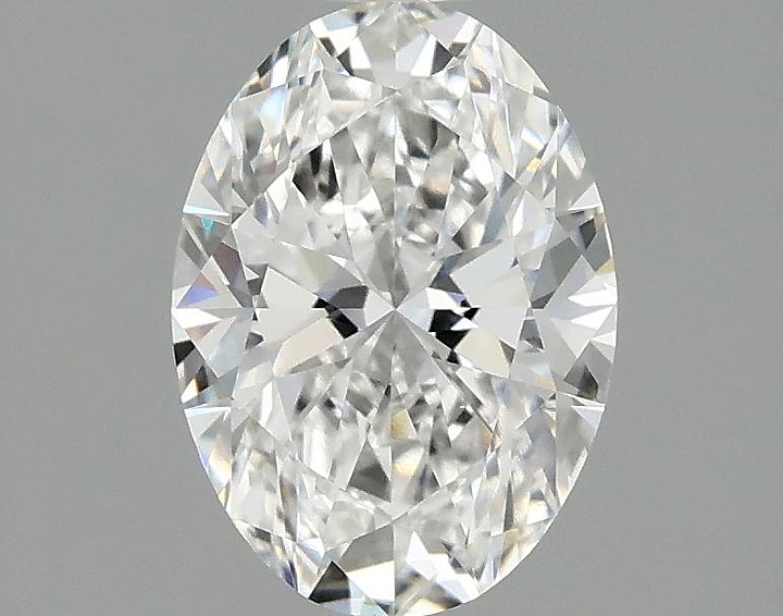 1.54 Carat Oval Shaped Ideal Cut VVS2 IGI Certified Lab Grown Diamond
