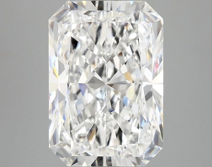 4.07 Carat Radiant Shaped Ideal Cut VVS2 IGI Certified Lab Grown Diamond