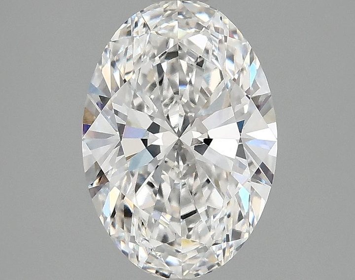 2.02 Carat Oval Shaped Ideal Cut VVS2 IGI Certified Lab Grown Diamond