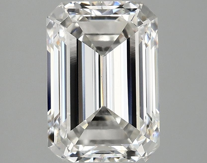 2.98 Carat Emerald Shaped Ideal Cut VS1 IGI Certified Lab Grown Diamond
