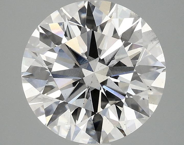 4.01 Carat Round Shaped Ideal Cut SI1 IGI Certified Lab Grown Diamond