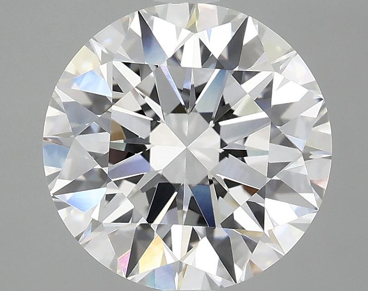 3.09 Carat Round Shaped Ideal Cut VVS2 IGI Certified Lab Grown Diamond