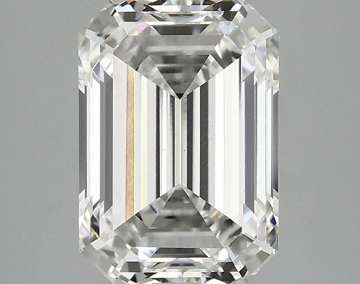 3.09 Carat Emerald Shaped Ideal Cut VS1 IGI Certified Lab Grown Diamond