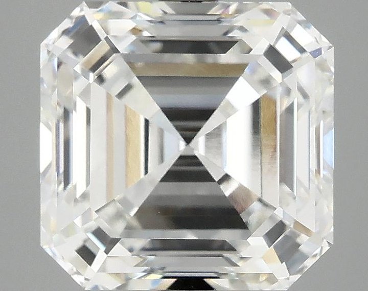 5.07 Carat Asscher Shaped Ideal Cut VVS2 IGI Certified Lab Grown Diamond