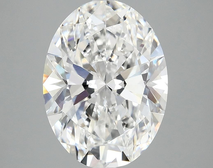 4.0 Carat Oval Shaped Excellent Cut VVS2 IGI Certified Lab Grown Diamond