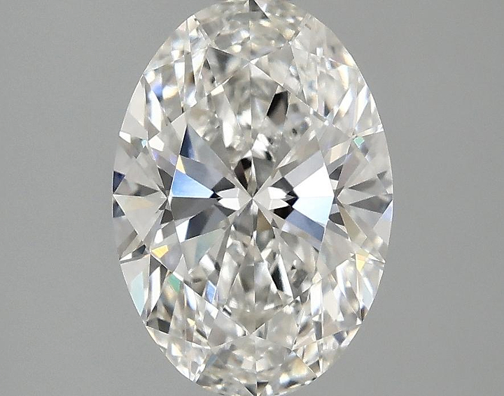 1.97 Carat Oval Shaped Ideal Cut VVS2 IGI Certified Lab Grown Diamond