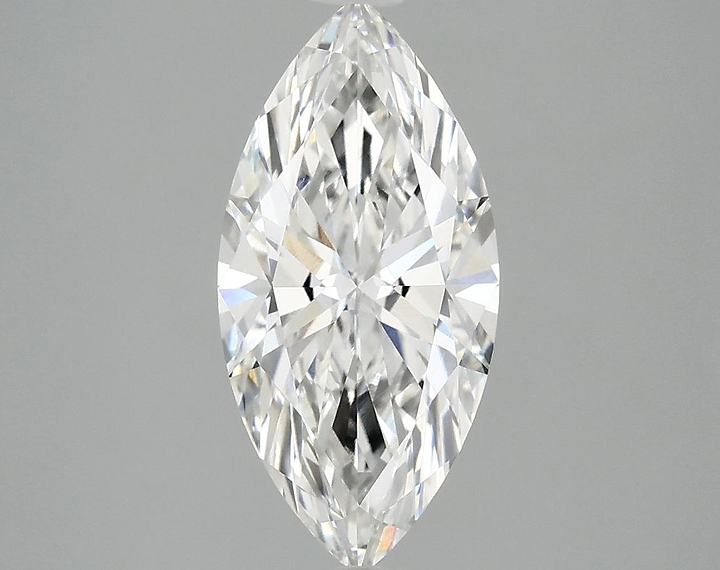 2.02 Carat Marquise Shaped Excellent Cut VVS2 IGI Certified Lab Grown Diamond