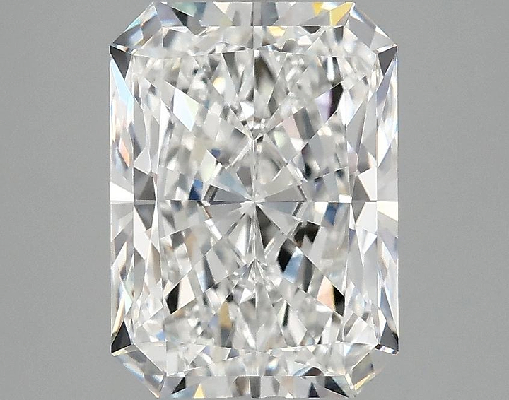 3.04 Carat Radiant Shaped Excellent Cut VVS2 IGI Certified Lab Grown Diamond
