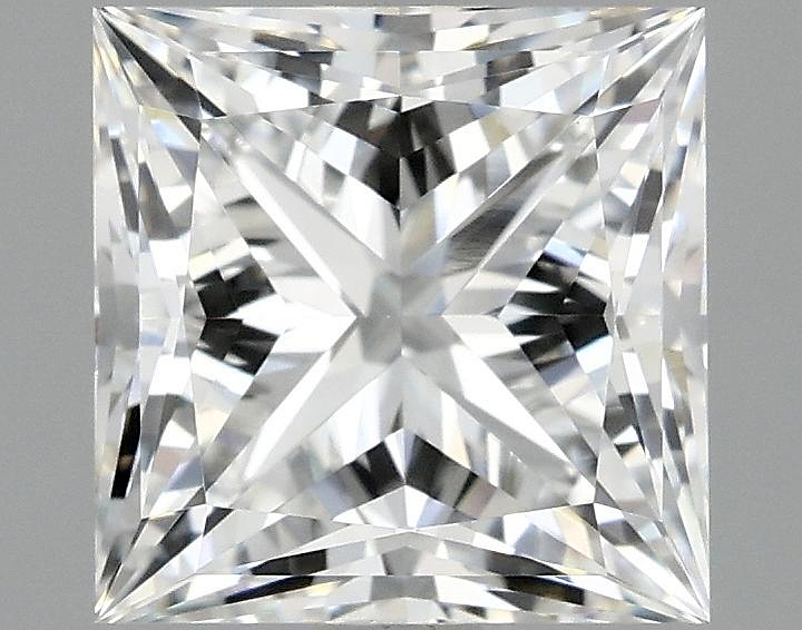 2.08 Carat Princess Shaped Ideal Cut VVS2 IGI Certified Lab Grown Diamond