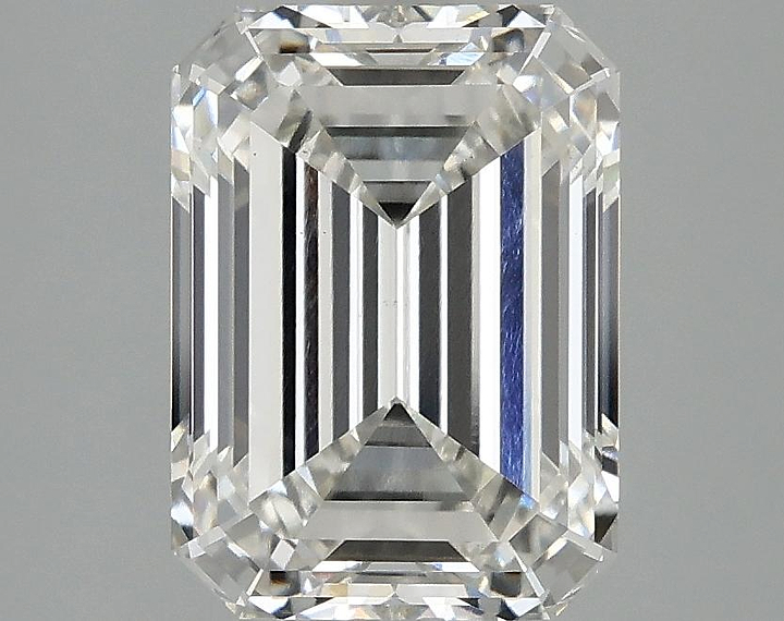 3.1 Carat Emerald Shaped Excellent Cut VS1 IGI Certified Lab Grown Diamond