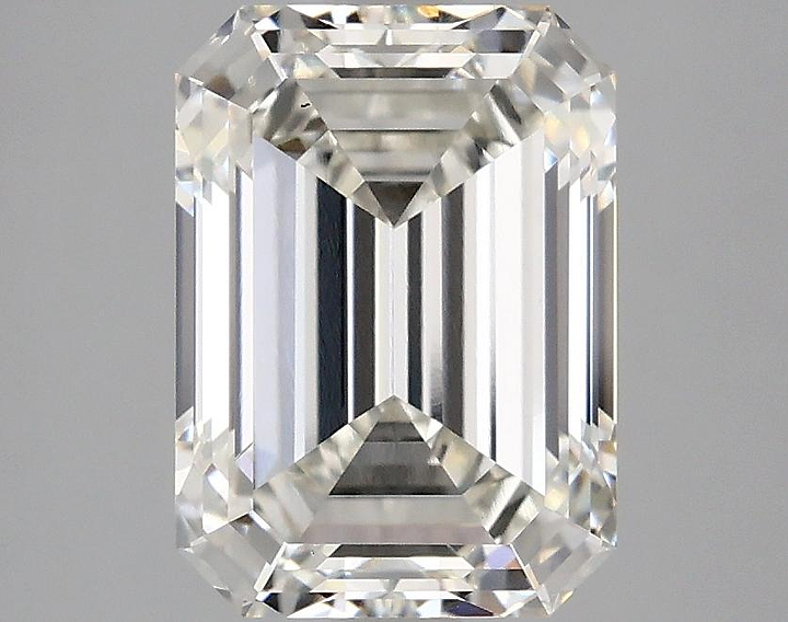3.06 Carat Emerald Shaped Excellent Cut VS1 IGI Certified Lab Grown Diamond