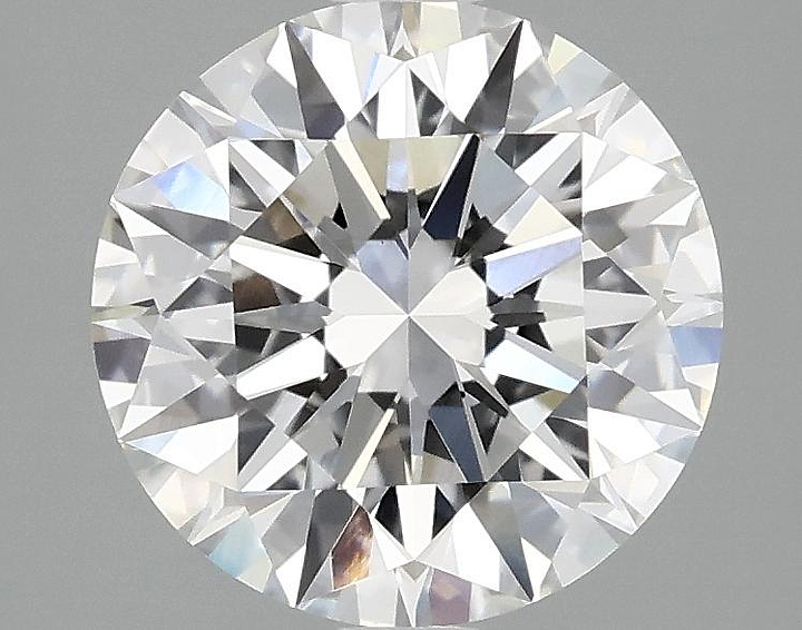 2.57 Carat Round Shaped Ideal Cut VVS2 IGI Certified Lab Grown Diamond
