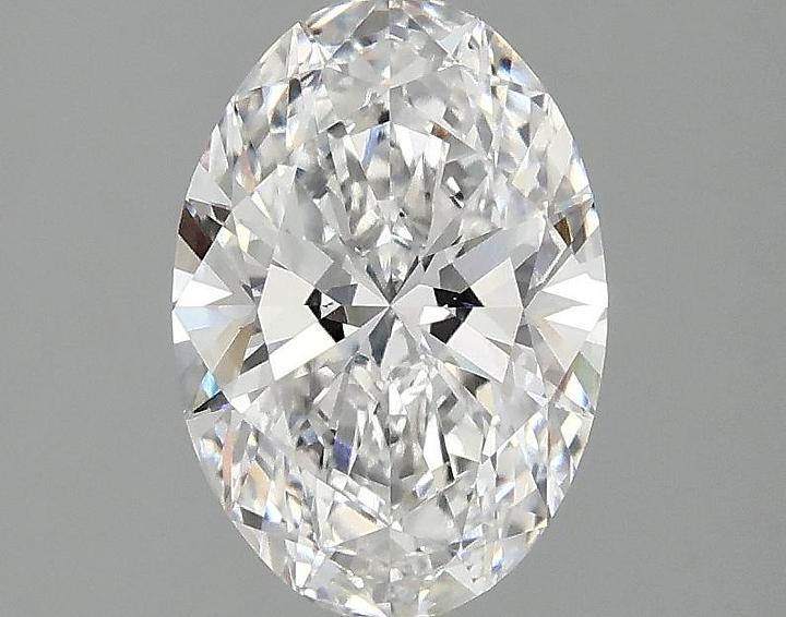 1.59 Carat Oval Shaped Ideal Cut VVS2 IGI Certified Lab Grown Diamond