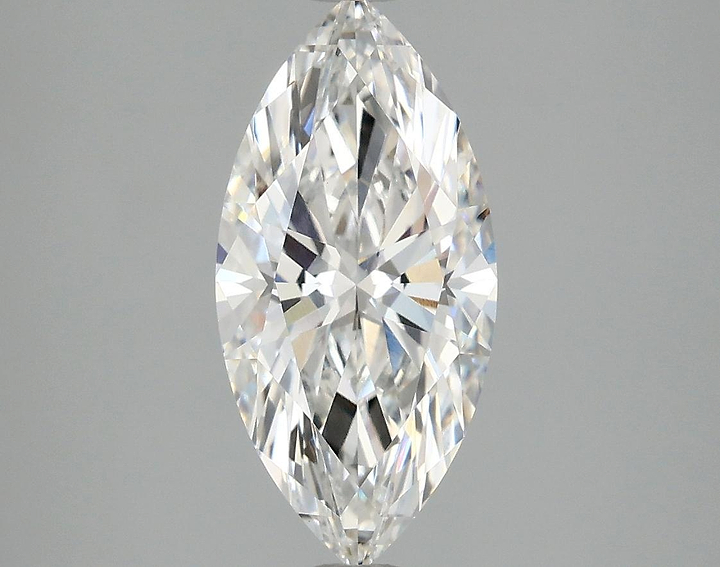 2.06 Carat Marquise Shaped Excellent Cut VVS2 IGI Certified Lab Grown Diamond