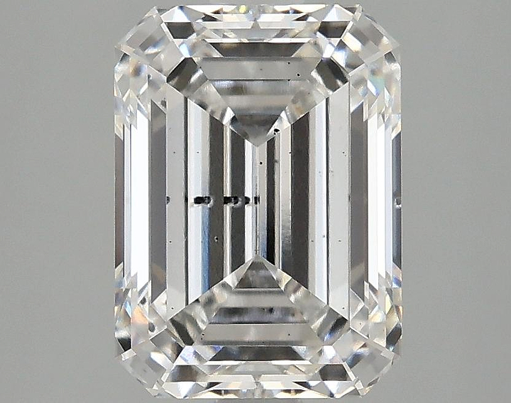 3.1 Carat Emerald Shaped Excellent Cut SI1 IGI Certified Lab Grown Diamond