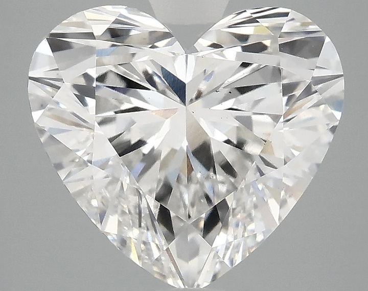 4.09 Carat Heart Shaped Ideal Cut VS2 IGI Certified Lab Grown Diamond