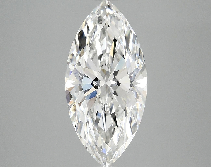 3.08 Carat Marquise Shaped Excellent Cut VS1 IGI Certified Lab Grown Diamond