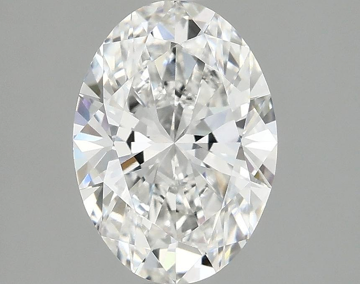 2.09 Carat Oval Shaped Ideal Cut VVS2 IGI Certified Lab Grown Diamond