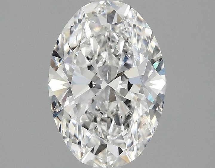 1.53 Carat Oval Shaped Ideal Cut VVS2 IGI Certified Lab Grown Diamond