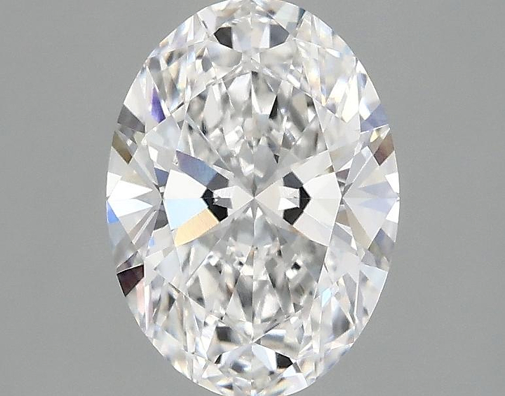 1.53 Carat Oval Shaped Ideal Cut VVS2 IGI Certified Lab Grown Diamond