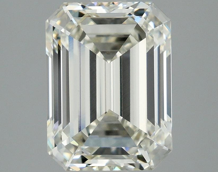 3.02 Carat Emerald Shaped Excellent Cut VVS2 IGI Certified Lab Grown Diamond