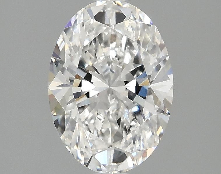 1.46 Carat Oval Shaped Ideal Cut VVS2 IGI Certified Lab Grown Diamond