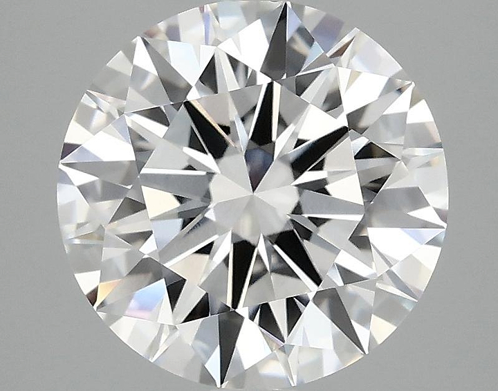 3.01 Carat Round Shaped Ideal Cut VVS2 IGI Certified Lab Grown Diamond