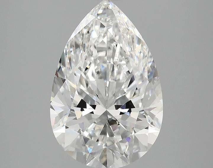 4.09 Carat Pear Shaped Excellent Cut VS1 IGI Certified Lab Grown Diamond